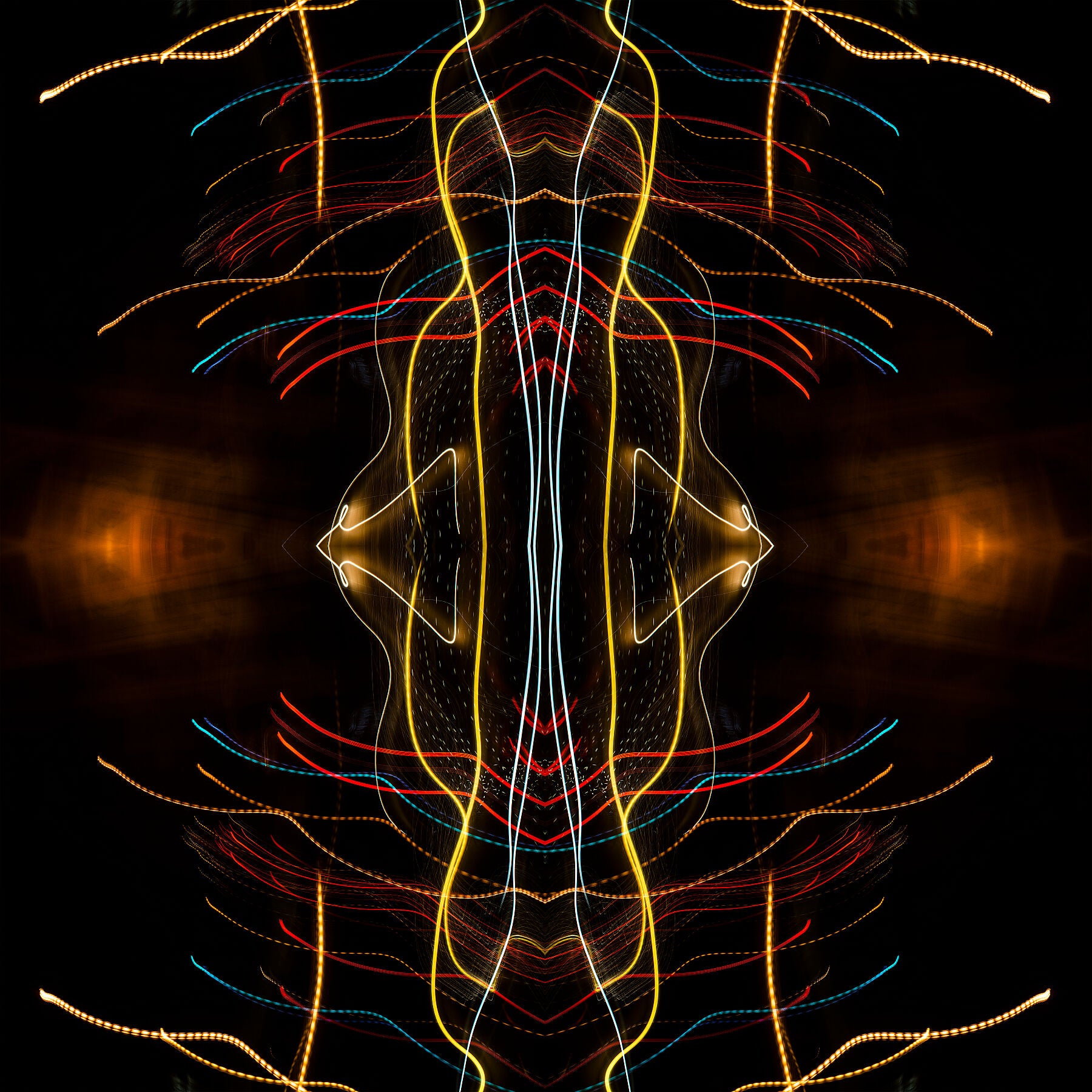 "FREQUENCY" _ Light Painting Giclée