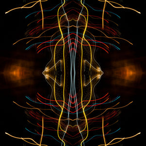 "FREQUENCY" _ Light Painting Giclée