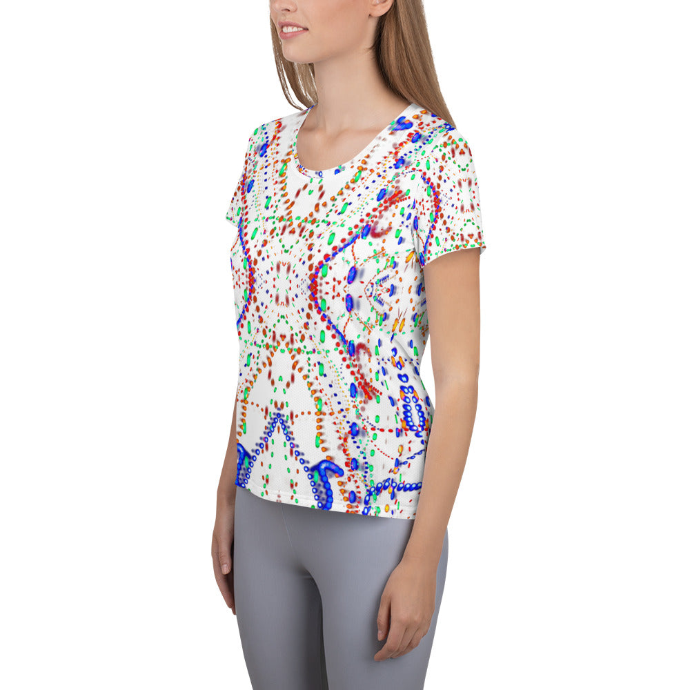"iCANDY" _ Women's Athletic T-shirt
