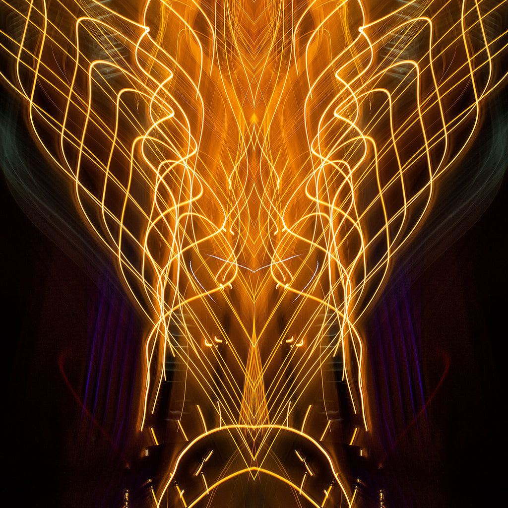 "INFERNO" _ Light Painting Giclée