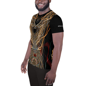 "Laced"_ Men's Athletic T-shirt